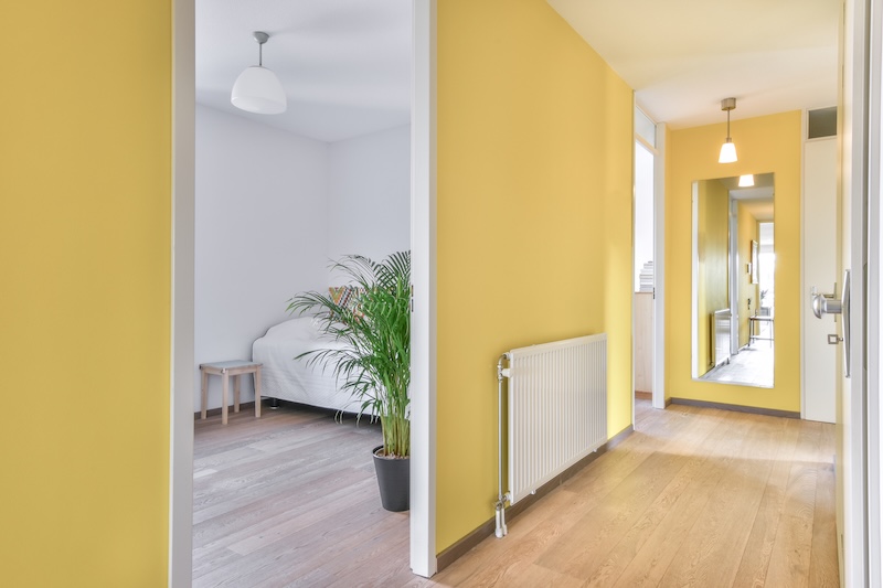 modne kolory farb do przedpokoju dodające energii