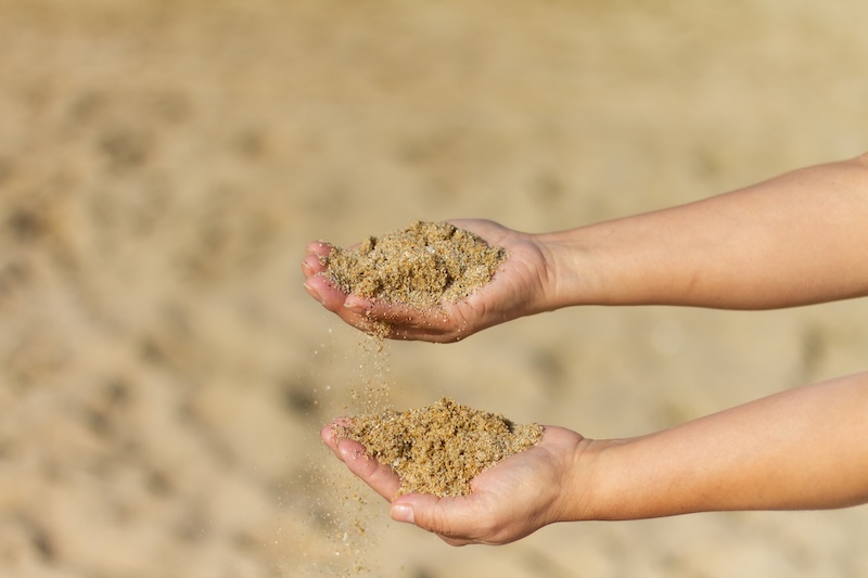 jeden litr ile to kilogramów - suchy piasek jeden litr ile to kilogramów - mokry piasek