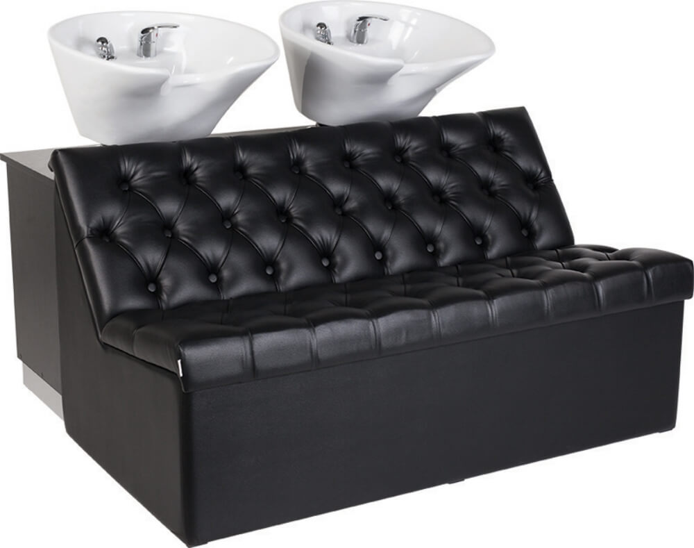 salon fryzjerski glamour z pikowaną myjnią salon fryzjerski glamour na przykładzie myjni