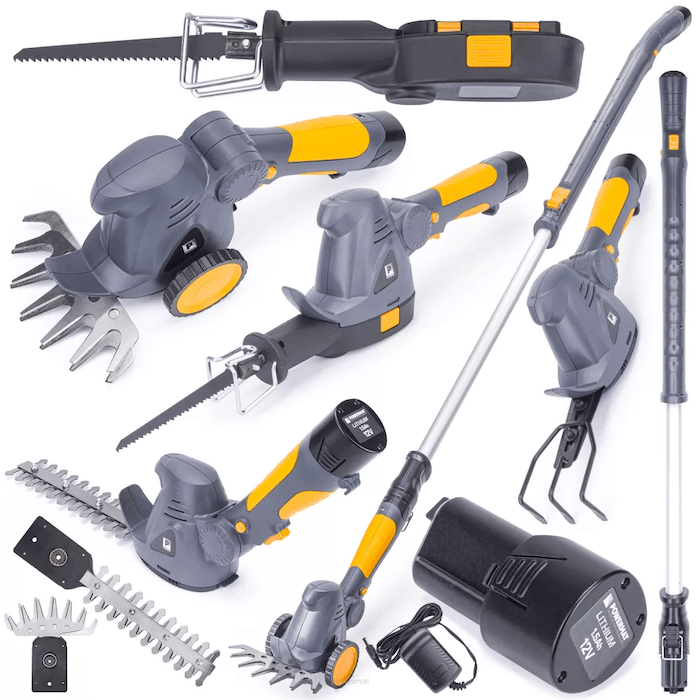 Nożyce do trawy i żywopłotu 4w1 - model PM-ANTK-12M Powermat