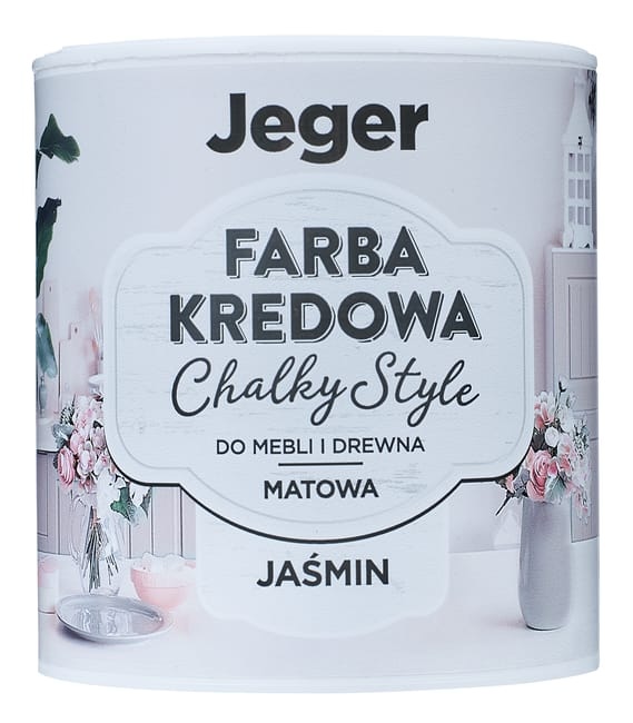 farba Jeger do odnawiania mebli z okleiny matowa farba kredowa do renowacji mebli Jeger
