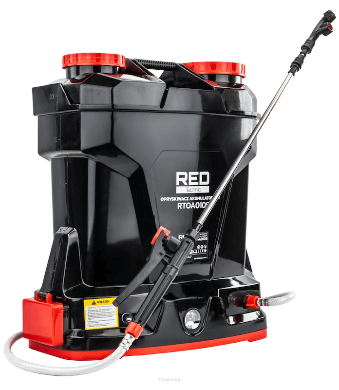 Opryskiwacz akumulatorowy – ranking. Model Red Technic RTOA0109
