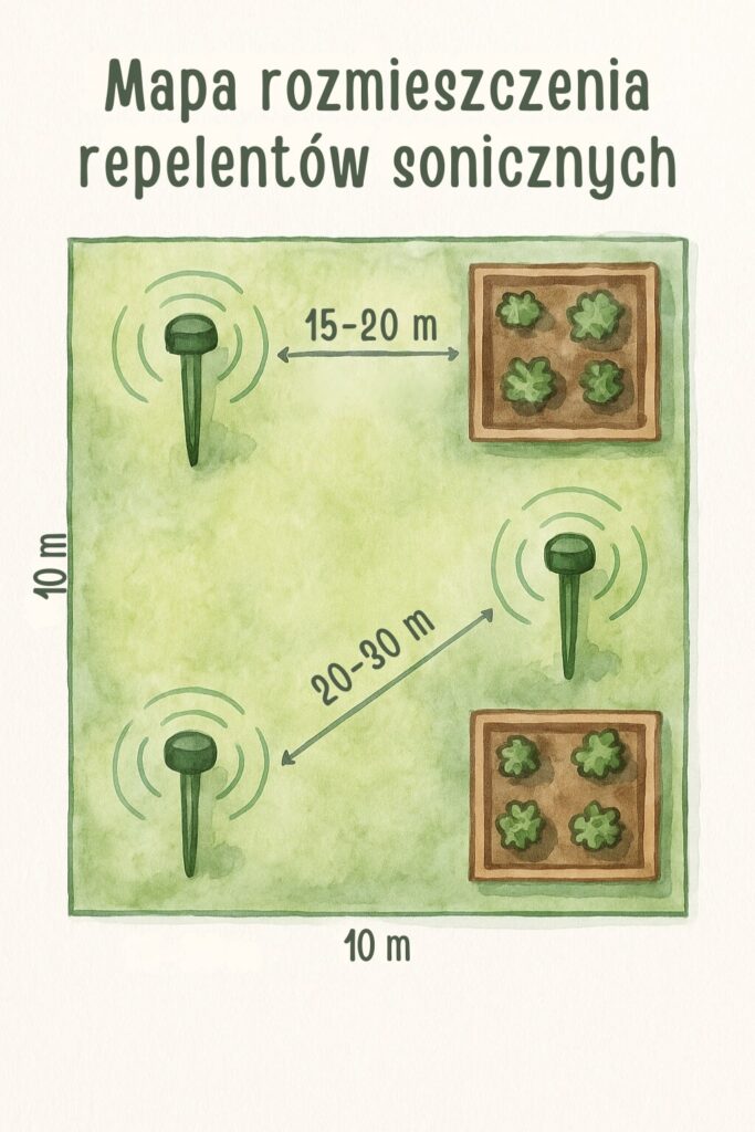 jak pozbyć się kretów za pomocą repelentów sonicznych