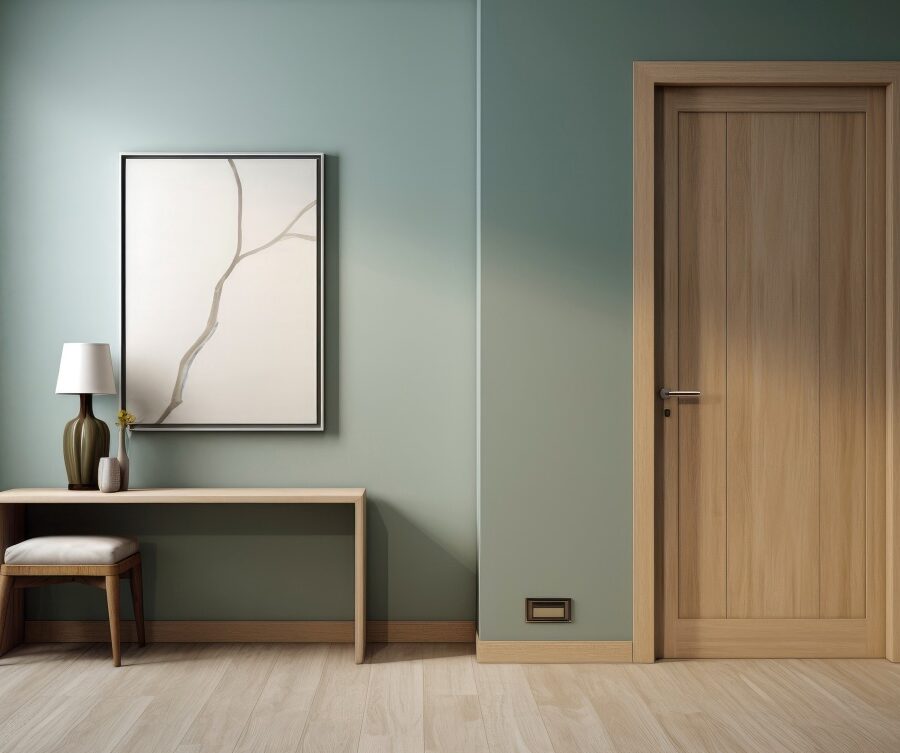 Porównanie drzwi wewnętrznych z ościeżnicą a bez ościeżnicy – co wybrać?