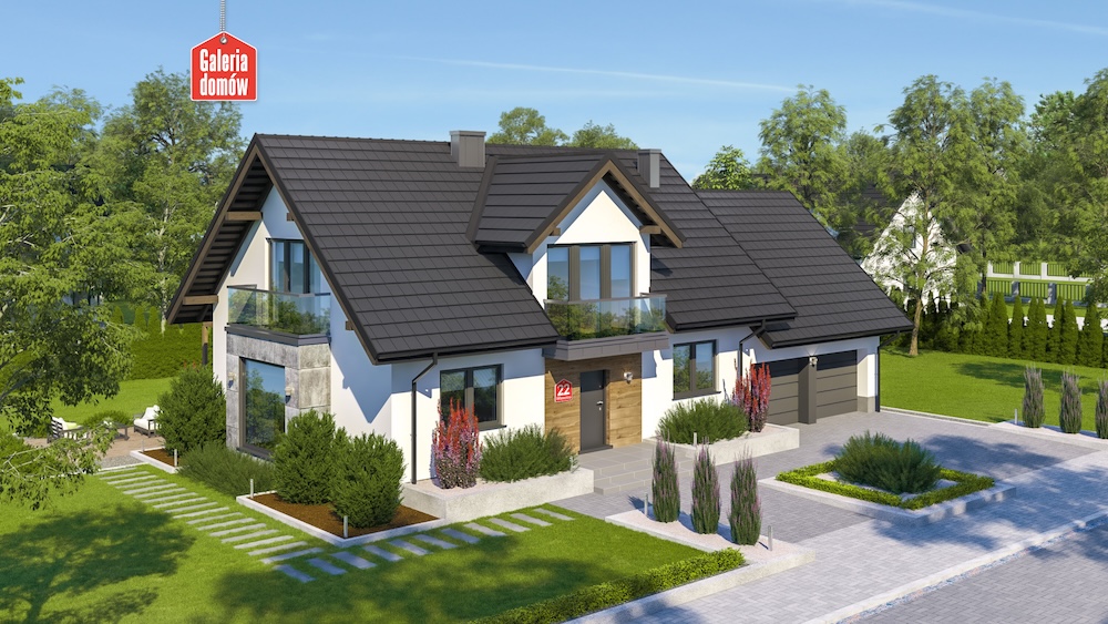 projekt domu przy Wiosennej 22 Dom przy Wiosennej 22
