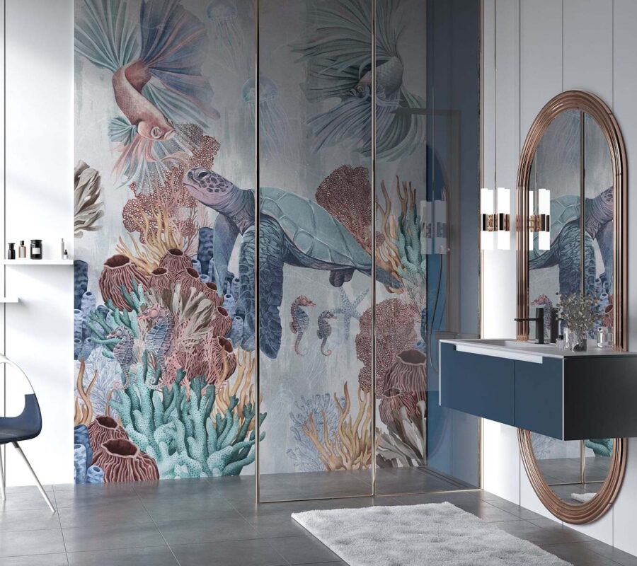 Profesjonalny sklep z tapetami: jakie kolekcje oferuje do łazienki i pokoju dziecięcego?