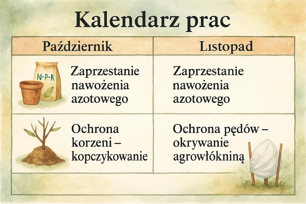 przygotowanie budlei do zimy budleja - kalendarz prac jesiennych