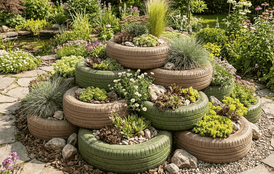 Skalniak z opon – jak zrobić? Instrukcja krok po kroku