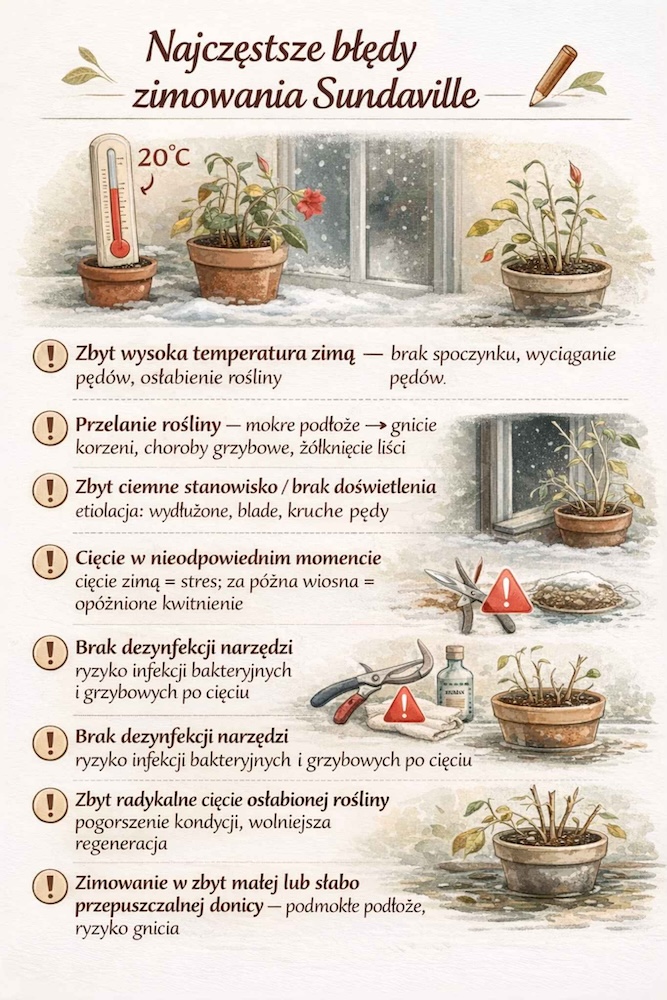 sundaville zimowanie przycinanie - wpadki pielęgnacyjne sundaville zimowanie przycinanie - pułapki
