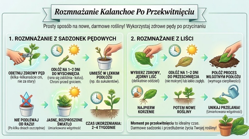 rozmnażanie kalanchoe krok po kroku 