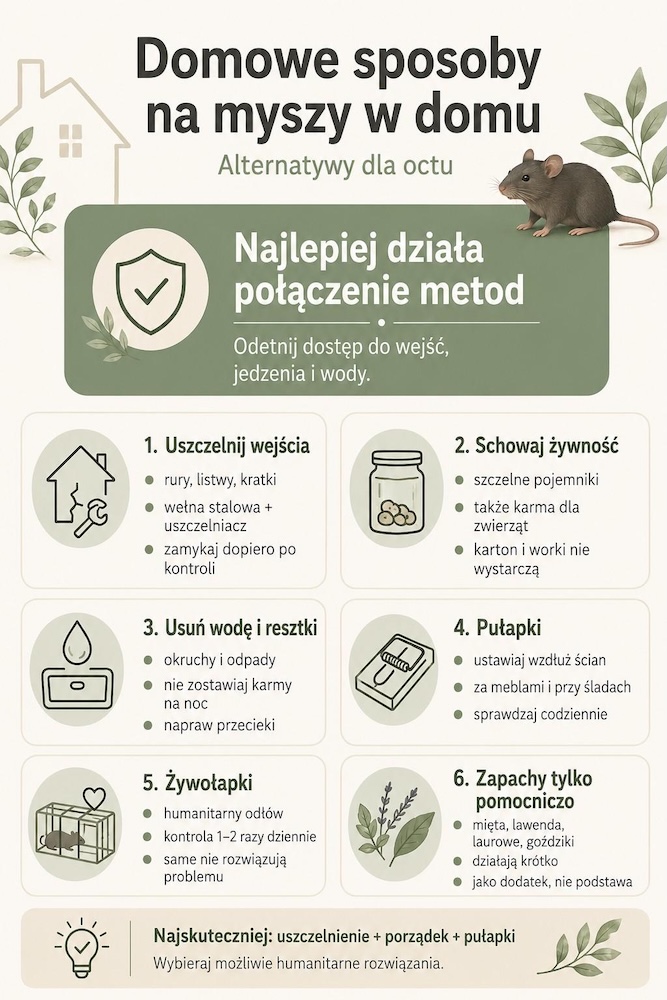 domowe metody na myszy